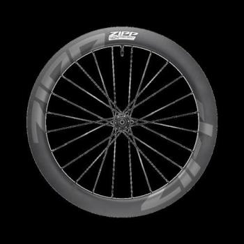 Rueda delantera Zipp 404 Firecrest Disc Brake Center Lock Eje pasante 12x100 mm 58mm ruedas carretera