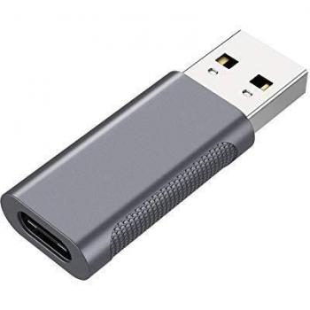 nonda Adaptador USB C a USB 3.0, USB-C Hembra a USB 3.0 Macho, Adaptador de Cable de Cargador Tipo C para iPhone 13 12 11 Pro MAX, Samsung Galaxy S20 /S21 Plus Note 10 S10+ Ultra A90 5G A71