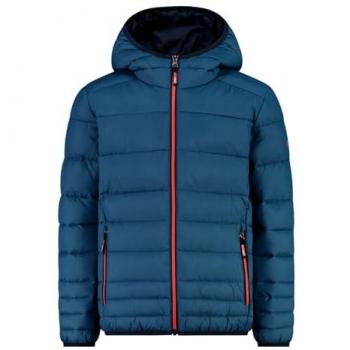 Chaqueta Outdoor Infantil CMP con Capucha Fija Azul 140