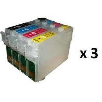 Cartucho Compatible Epson T1281 Negro para Impresoras S22, SX125, 420W y BX305FW