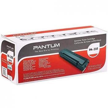 Cartucho de Tóner Pantum PA-210 Negro Original - 1.600 Páginas - Compatible con P2200, P2500, CP2500W, M6500