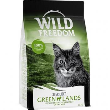 Wild Freedom Green Lands Sterilised Lamb Adult Cat Food - 6.5 kg Bag