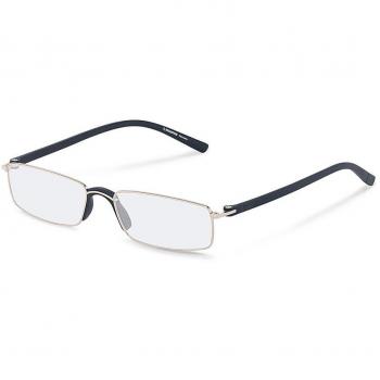 Rodenstock R2640 B Armazones para Hombre Plateadas con Lentes Recetadas +2.50 Silver