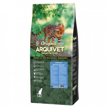 Arquivet Original Sterilized - Pienso seco para gatos esterilizados - Salmón y arroz - 7 Kg
