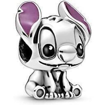 Pandora Disney Lilo And Stitch Silver Charm With Black And Purple Enamel 798844C01 For Women