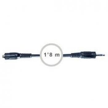 CABLE JACK 3,5 H ST-JACK 3,5 M ST FONESTAR AA-425L-2 1,8M