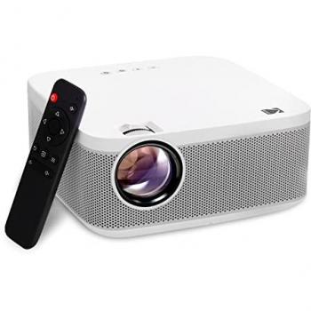 Kodak FLIK X10 Portable Full HD Multimedia Projector with Remote, 150 Lumens