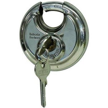 Cerradura de enganche de acero inoxidable Carpoint 70mm 0410232