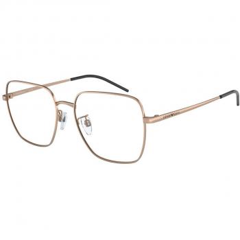 Emporio Armani Gafas Graduadas EA 1140D 3011 Ajuste Asiático para Hombre Rose-Dorados con lentes recetados de 56 mm