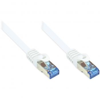 Cable de Red Cat6a S/FTP 3m Blanco Halógeno Libre