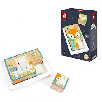 PUZZLE 6 CUBOS MADERA