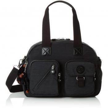 Kipling Defea, Bolsa de Asa Superior Para Mujer, Negro