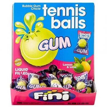Fini Tennis Balls Gum 200 Units