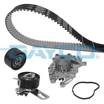 DAYCO Kit de bomba de agua y correa de distribución KTBWP12080 para vehículos PEUGEOT: 2008, 3008, 308, 208, Rifter, 5008, Traveller, 508, Expert