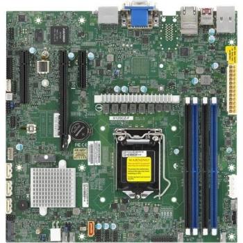 Placa Base Supermicro X12SCZ-QF Micro ATX LGA1200 Q470 USB 3.2 Gen 2 2x Gigabit LAN Gráficos Integrados HD Audio