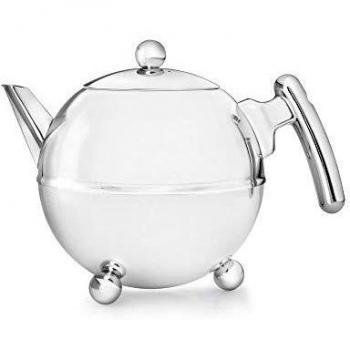 Bredemeijer 1304CH - Tetera Bella Ronde 1,2L, con Accesorios de Cromo