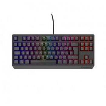 Teclado Gaming Mecánico Genesis Thor 230 TKL RGB Hot Swap Negro con Switch Outemu Rojo