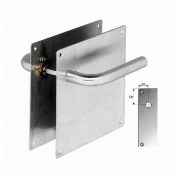 amig - Manilla Con Placa 2.180X180.Inox Rect