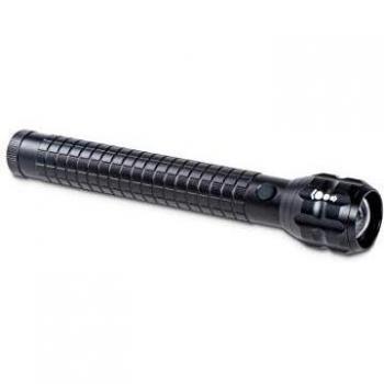 Linterna LED MAUL Kronos L 26cm, 8W, alcance de luz 280m, 500 lúmenes, 3 niveles de brillo, incluye baterías