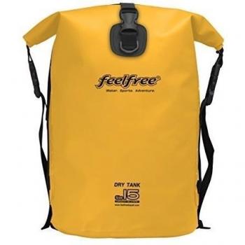 FEELFREE - Sac à dos étanche Dry Tank 15/30 Litres - Jaune, 15 L