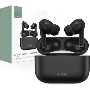 Auriculares Inalámbricos Tech-Protect UltraBoost Pro TWS - Negro (4.50 h)