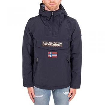Napapijri Rainforest Pocket 2 Waterproof Anorak Jacket - Black - Male - Size: M