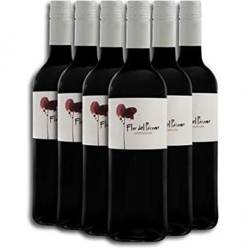 Vino Tinto - Leyenda del Páramo - Flor Del Páramo - Vino Premiado - Caja de 6 botellas de 75 cl. - Envio en caja protectora de alta resistencia para un transporte 100% seguro