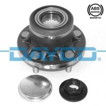 Juego de cojinete de rueda DAYCO KWD1249 - Incluye rodamientos, sellos y componentes necesarios para la instalación; diseñado para garantizar un rendimiento óptimo y durabilidad en vehículos; fabricado con materiales de alta calidad que
