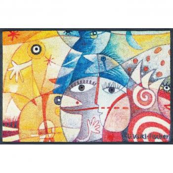 wash + dry - Alfombra Conversation 50x75, Colorido