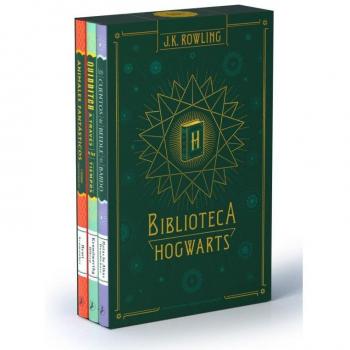 Harry Potter: Biblioteca Hogwarts - Colección Completa Edición Estuche con 3 Libros en Tapa Dura: Animales Fantásticos y Dónde Encontrarlos, Quidditch a Través de los