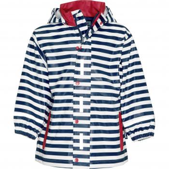 Chaqueta Impermeable Playshoes Azul Marino/Blanco Junior Talla 104 Regular Fit
