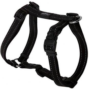 Rogz utilidad grande 3/4-inch Fanbelt reflectante ajustable perro h-harness