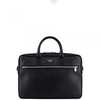Maletín de Hombre Emporio Armani Y4P119-YLA0E-81074 en Negro con Diseño Elegante y Funcional