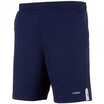 K-Swiss Corto KS TAC Hypercourt Express 8 Pantalon de Tenis, Hombre, Marino, S