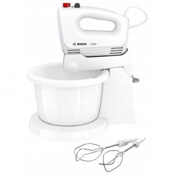 Batidora de Mano Bosch MQWPL2000, Blanca, 375W Potente con Bol