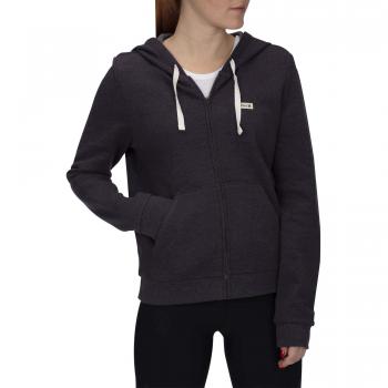 Hurley W On&Only Small Box Zip Sudaderas, Mujer, Oil Grey, M