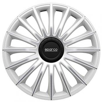 4 ENJOLIVEURS DE ROUES SPARCO TREVISO 14 PULGADAS GRIS