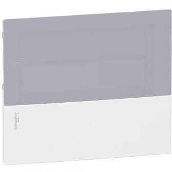Panel Frontal Blanco 1 Fila 8 Módulos con Puerta Plena Schneider Electric MIP30108