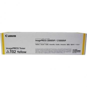 Cartucho de tóner Canon T02 Original Amarillo 1 pieza(s) (modelo 8532B001)