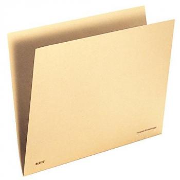 Carpeta de configuración de procesos LEITZ Orgacolor A4, color gamuza, paquete de 100 unidades