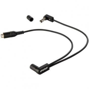 EBS DC2 Flat Daisy Chain Cable with 90-Degree Angled Outputs