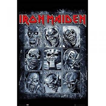 GB Eye, Iron Maiden, Eddies, Maxi Poster, 61 x 91,5 cm