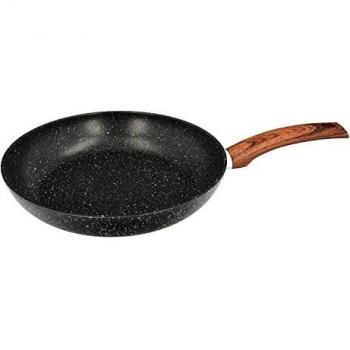 ORYX 5023610 Sarten Aluminio Forjado Antiadherente Ø 28 x 5,5 cm. Mango Engomado / 5 Capas/Acabado Piedra/Apta para Todo Tipo de Cocinas, 29 litros, 0, Color