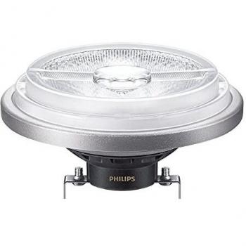 Philips MASTER LEDSpot LV AR111 10.8W (50W Equivalent) 3000K Warm White G53 Base Dimmable with High Color Rendering (CRI 90+) 620 Lumens 24-Degree Beam Angle