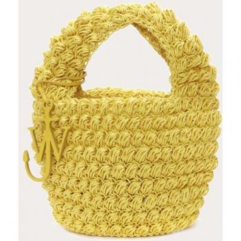 JW Anderson Yellow Popcorn Handbag - Women's Size OS