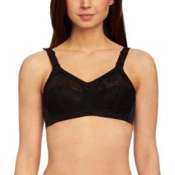 Triumph Doreen X Women's Non-Wired Bra, Black, Size 80E