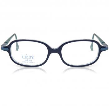Lafont Casimir Kids 3076 Kids' Eyeglasses Blue Size 45 - Frame Only, Free Lenses, HSA/FSA Insurance, Blue Light Block Available