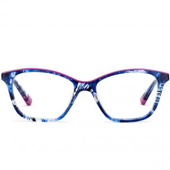 Etnia Barcelona Hanae Kids BLFU Kids' Eyeglasses Blue Size 48 - Frame Only, Blue Light Block Available