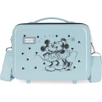 Neceser ABS Mickey y Minnie Kisses adaptable
