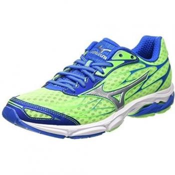 Mizuno Wave Catalyst - Zapatillas de running Hombre, GreenGecko/Silver/Skydiver, EU 44